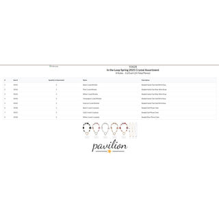 In the Loop Spring 2025 Crystal Assortment Crystal Assortment