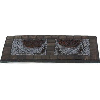 Mosaic 5" x 9.75" Candle Holder