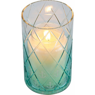 Anchors Away Jar Candle Holder