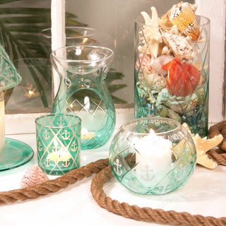 Anchors Away Jar Candle Holder