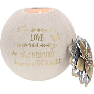 Memory 5" Round Tealight Candle Holder