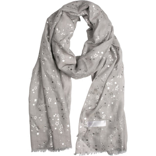 Star Gray 27.5" x 71" In Memory Scarf