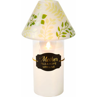 Mother 7" Clear Luster Realistic Flame Candle