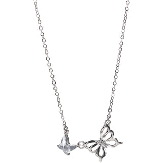 Heaven 16"-18"  Butterfly Memorial  Necklace