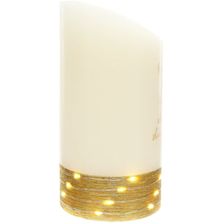 Heaven 3.5" x 7" Realistic Flame LED Lit Candle