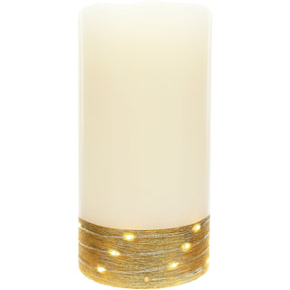 Heaven 3.5" x 7" Realistic Flame LED Lit Candle