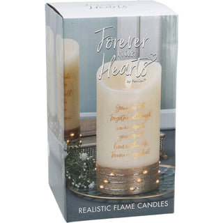 Heaven 3.5" x 7" Realistic Flame LED Lit Candle