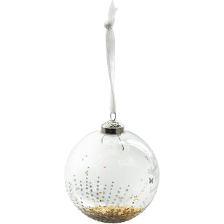 Treasured Memory 4" Glass Ornament