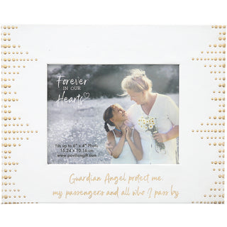 Protect Me Visor Memorial Photo Frame (Holds 6" x 4" Photo)