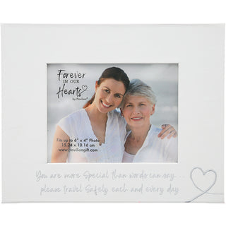 Travel Safely Visor Memorial Photo Frame (Holds 6" x 4" Photo)