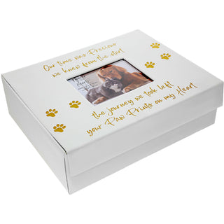 Pawprints On My Heart 11" x 9" Memory Box