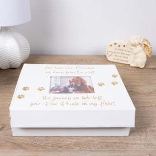 Pawprints On My Heart 11" x 9" Memory Box