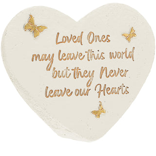 Loved Ones 3.5" x 3" Heart Memorial Stone