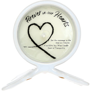 Light Remains 8 oz 100% Soy Wax Reveal Butterfly Candle
Scent: Tranquility