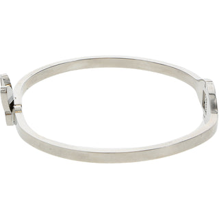 Fly to Heaven Stainless Steel Hinged Bangle Bracelet