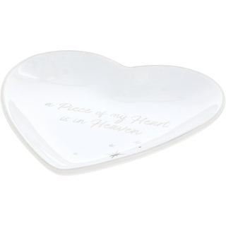 In Heaven 4.5" Heart Keepsake Dish