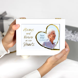 Forever in our Hearts Keepsake Photo Frame Box