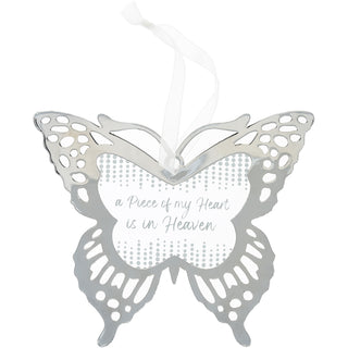 Heaven 4" Mirrored Glass Ornament