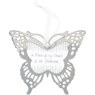 Heaven 4" Mirrored Glass Ornament