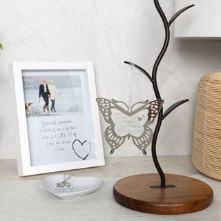 Whisper 4" Mirrored Glass Ornament