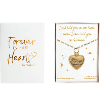 Heaven Adjustable Memorial Heart Necklace