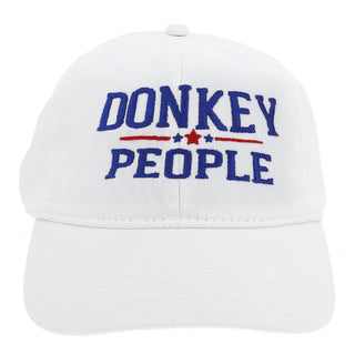 Donkey White Adjustable Hat