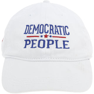 Democratic People White Adjustable Hat