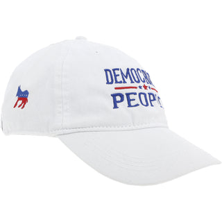 Democratic People White Adjustable Hat