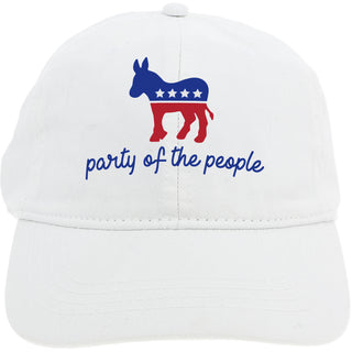 The People White Adjustable Hat