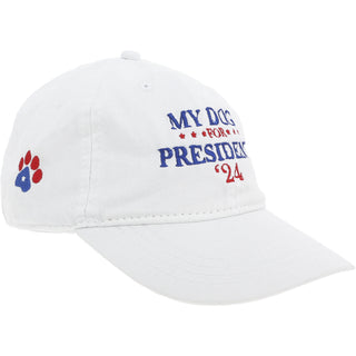 My Dog '24 White Adjustable Hat