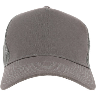 Blank Gray Mesh Gray Adjustable Hat