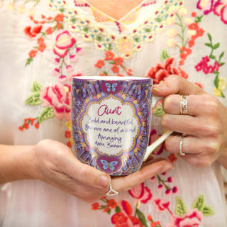 Aunt 12 oz Cup with Gift Box