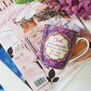 Aunt 12 oz Cup with Gift Box