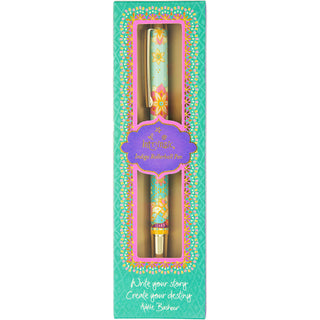 Hello Gorgeous Boxed Gift Pen with Indigo (Purple) Ink