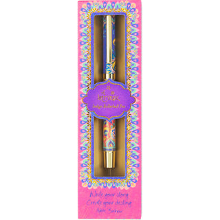 Believe Boxed Gift Pen with Indigo (Purple) Ink