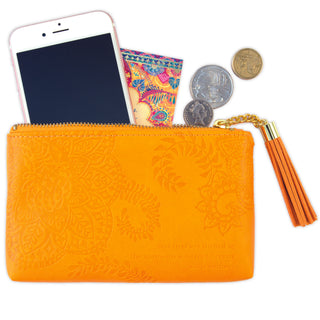 Marigold Gift Boxed Vegan Leather Coin Purse