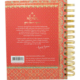 Live Laugh Love 8.5" x 6.75" Spiral Notebook